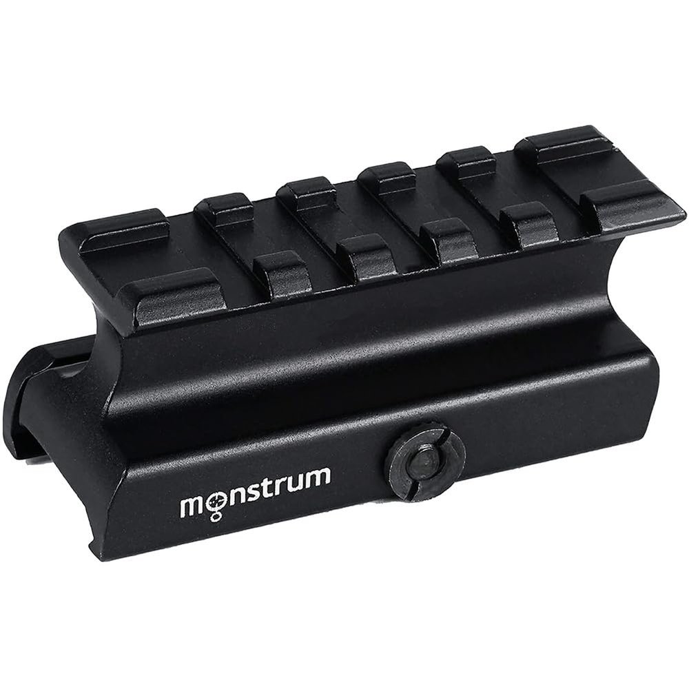 Warne Red-dot Riser, Picatinny Rail, Black, 6102M