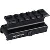Warne Red-dot Riser, Picatinny Rail, Black, 6102M view 1