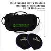 HYPERWEAR Adjustable Sandbag System, 25 lbs, Heavy-Duty with Handles, Pre-Filled SandBells, Size XS (2x12 lbs) view 4