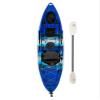 Brooklyn 11.5 Pro Single Sit-On-Top Fishing Kayak by BKC, Stable Hull, 550 lb Capacity, Rudder Steering, Dry Hatches, Rod Holders & Adjustable Seat view 1