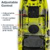 Brooklyn 11.5 Pro Single Sit-On-Top Fishing Kayak by BKC, Stable Hull, 550 lb Capacity, Rudder Steering, Dry Hatches, Rod Holders & Adjustable Seat view 4