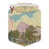 Die Cut Sticker Yosemite National Park, California, The Ahwahnee and El Capitan, Vinyl Sticker, (Waterproof Decal for Cars, Water Bottles, Laptops, Coolers), Large view 1