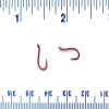 100 Gerry's Tackle 2X Strength Red Salmon Egg Hooks Size 12 view 1