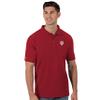 Antigua 104271022-EF9749-Dark Red-XL Indiana Univ Iu No Border Ind Mens' Legacy Pique, Dark Red, XL view 1