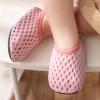 Glitter Shoes for Little Girls Infant Boys Girls Socks Toddler Breathable Mesh The Floor Socks (Pink, 0-6 Months) view 4