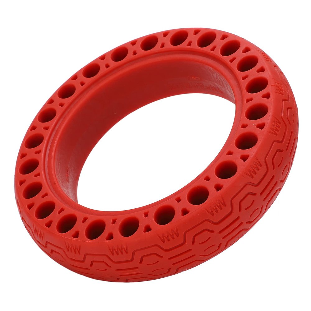 Scooter Tire, Electric Scooter Tire 60/706.5 Electric Scooter Solid Multicolor Tire for Max G30D G30P Electric Scooter Accessory(Red)