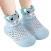 Born Navy Shoes Infant Boys Girls Animal Prints Cartoon Socks Shoes Toddler Breathable Mesh The (Green, 12-18 Months) view 3