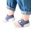 Size 3 Boys Shoes Infant Boys Girls Animal Prints Cartoon Socks Shoes Toddler Breathable Mesh The (White, 6-12 Months) view 3