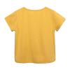 5 Basketball Toddler Kids Baby Boys Girls Solid Short Sleeve Crewneck Irregular T Shirts Tops Tee (Yellow, 6-12 Months) view 3