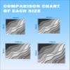 Beach Blanket Grey Modern Geometric Sandproof Waterproof Beach Mat Gray Abstract Beach Sand Free Mat Quick Drying Beach Essentials for Vacation Lightweight with 4 Stakes & Corner Pockets 95"x80" view 2