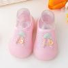 Canvas Shoes for Toddlers Boys Infant Boys Girls Animal Prints Cartoon Socks Shoes Toddler (Pink, 12-18 Months) view 2