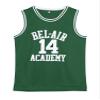 Amzdest 90s The Fresh Prince of Bel Air Academy #14 Jersey Shirt for Men and Women, Unisex Basketball Jersey for Theme Party (Green, Medium) view 1