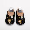 Crib Shoes Animal Kids Boys Socks Barefoot Aqua Shoes Socks Non Slip Girls Floor Cartoon Pattern (Black, 6-12 Months) view 3