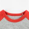 Boy Long Sleeve Shirt Set Toddler Kids Girls Boys Cartoon Car Prints Loose Tops Soft Short Sleeve T Shirt (Red, 8 Years) view 2
