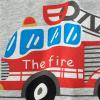 Boy Long Sleeve Shirt Set Toddler Kids Girls Boys Cartoon Car Prints Loose Tops Soft Short Sleeve T Shirt (Red, 8 Years) view 3