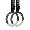 Teamaze Gymnastic Rings with 15 FT Adjustable Straps Non-Slip Gymnastics Rings Pull Up Workout Rings for Home Gym Exercise, Training (Grey) view 1
