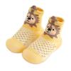 Born Navy Shoes Infant Boys Girls Animal Prints Cartoon Socks Shoes Toddler Breathable Mesh The (Yellow, 2-3 Years) view 1