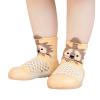 Born Navy Shoes Infant Boys Girls Animal Prints Cartoon Socks Shoes Toddler Breathable Mesh The (Yellow, 2-3 Years) view 3