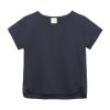 5 Basketball Toddler Kids Baby Boys Girls Solid Short Sleeve Crewneck Irregular T Shirts Tops Tee (Black, 1-2 Years) view 1