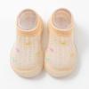 Toddler Boys Boots Infant Boys Girls Socks Shoes Toddler Breathable Mesh The Floor Socks Non Slip (Khaki, 12-18 Months) view 2