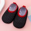 Glitter Shoes for Little Girls Infant Boys Girls Socks Toddler Breathable Mesh The Floor Socks (Black, 18-24 Months) view 4