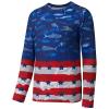 BASSDASH Mens UPF 50+ Camo Fishing Shirt Quick Dry Long Sleeve Kayaking Hiking T-Shirts view 1