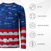 BASSDASH Mens UPF 50+ Camo Fishing Shirt Quick Dry Long Sleeve Kayaking Hiking T-Shirts view 3