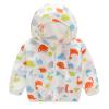 4t Boy Jacket Toddler Boys Girls Sunscreen Jackets Printing Cartoon Hooded Outerwear Zipper Coats (Red, 3 Years) view 1