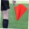 3pcs Flags for Traffic Safety Green Conducting Flags Yellow Traffic Waving Racing Signal view 3