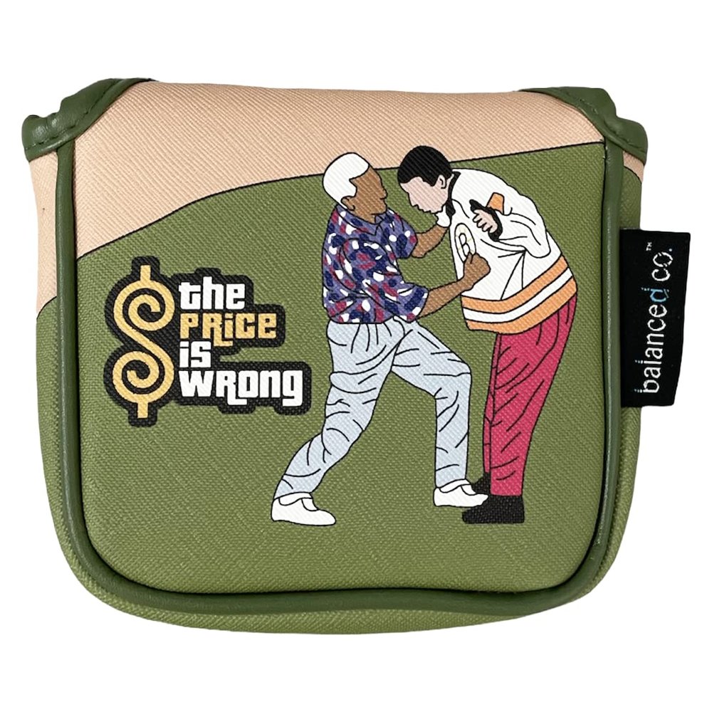 Balanced Co. Funny Golf Putter Headcover (Price is Wrong/Mallet)