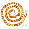ONLYKXY Acrylic Glasses Chain Holder 60cm/23.6inch Multicolor Eyewear Retainer Eyeglass Straps Elegant Retro Sunglasses Lanyard Necklace Decorative Chain (Yellow, 1) view 1
