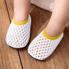 Glitter Shoes for Little Girls Infant Boys Girls Socks Toddler Breathable Mesh The Floor Socks (White, 18-24 Months) view 2