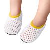 Glitter Shoes for Little Girls Infant Boys Girls Socks Toddler Breathable Mesh The Floor Socks (White, 18-24 Months) view 4