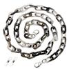 ONLYKXY Acrylic Glasses Chain Holder 60cm/23.6inch Multicolor Eyewear Retainer Eyeglass Straps Elegant Retro Sunglasses Lanyard Necklace Decorative Chain (Black, 1) view 1
