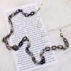ONLYKXY Acrylic Glasses Chain Holder 60cm/23.6inch Multicolor Eyewear Retainer Eyeglass Straps Elegant Retro Sunglasses Lanyard Necklace Decorative Chain (Black, 1) view 4