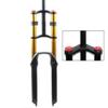 LYYCX 26/27.5/29 Inch Double Shoulder Suspension Fork, Magnesium Alloy Rebound Adjusyment Air Front Forks (Size : 29 inches) view 1