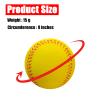 Baisidiwei Soft Baseballs, Foam Baseballs for Kids Teenager Players Training Balls 12Pcs Foam Baseballs Training Balls for Hitting and Indoor or Outdoor Play view 3