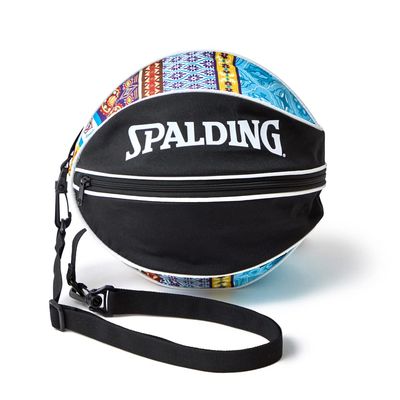 Spalding 49-001BB Shoe Bag, Ball Bag, Bohemian, Blue