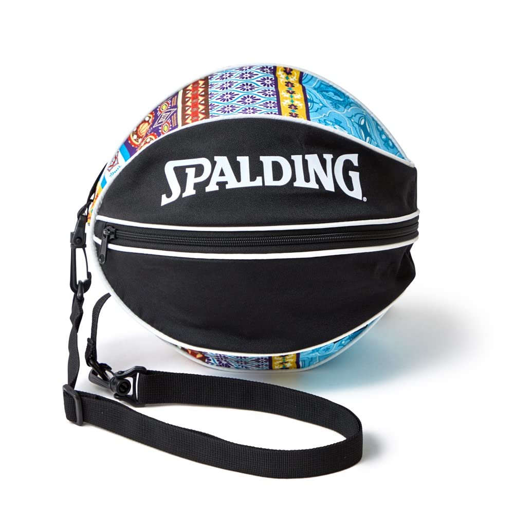 Spalding 49-001BB Shoe Bag, Ball Bag, Bohemian, Blue