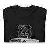 1966 Thunderbird T-Bird Convertible Classic Car 66 Short-Sleeve T-Shirt Black view 2