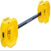 Hydro-Tone Maximum Resistance Aquatic Barbell | Water Weights for Pool Exercise | Bells Detach for use as Pool Dumbbells | Quick Start Guide view 1