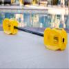 Hydro-Tone Maximum Resistance Aquatic Barbell | Water Weights for Pool Exercise | Bells Detach for use as Pool Dumbbells | Quick Start Guide view 2