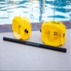 Hydro-Tone Maximum Resistance Aquatic Barbell | Water Weights for Pool Exercise | Bells Detach for use as Pool Dumbbells | Quick Start Guide view 3