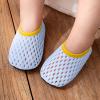 Glitter Shoes for Little Girls Infant Boys Girls Socks Toddler Breathable Mesh The Floor Socks (Blue, 0-6 Months) view 2
