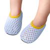 Glitter Shoes for Little Girls Infant Boys Girls Socks Toddler Breathable Mesh The Floor Socks (Blue, 0-6 Months) view 3