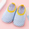 Glitter Shoes for Little Girls Infant Boys Girls Socks Toddler Breathable Mesh The Floor Socks (Blue, 0-6 Months) view 4