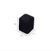 YZWDTGS 2 Pack Velvet Ring Boxes, Earring Pendant Jewelry Case, Ring Earrings Gift Boxes, Jewellry Display (Black) view 2