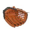 INOOMP 1pc Youth Softball and Baseball Gloves Thicken Pitcher Mitt for Boy Girl and Adults Pu and Material Random Stitching Color Yellow view 1