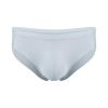 Ctreela Bulge Enhancing Hip Briefs for Mens Ice Silk One-Piece Underwear Seamless Cooling Undies Quick Dry Underpants White view 4