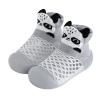 Born Navy Shoes Infant Boys Girls Animal Prints Cartoon Socks Shoes Toddler Breathable Mesh The (Grey, 12-18 Months) view 1